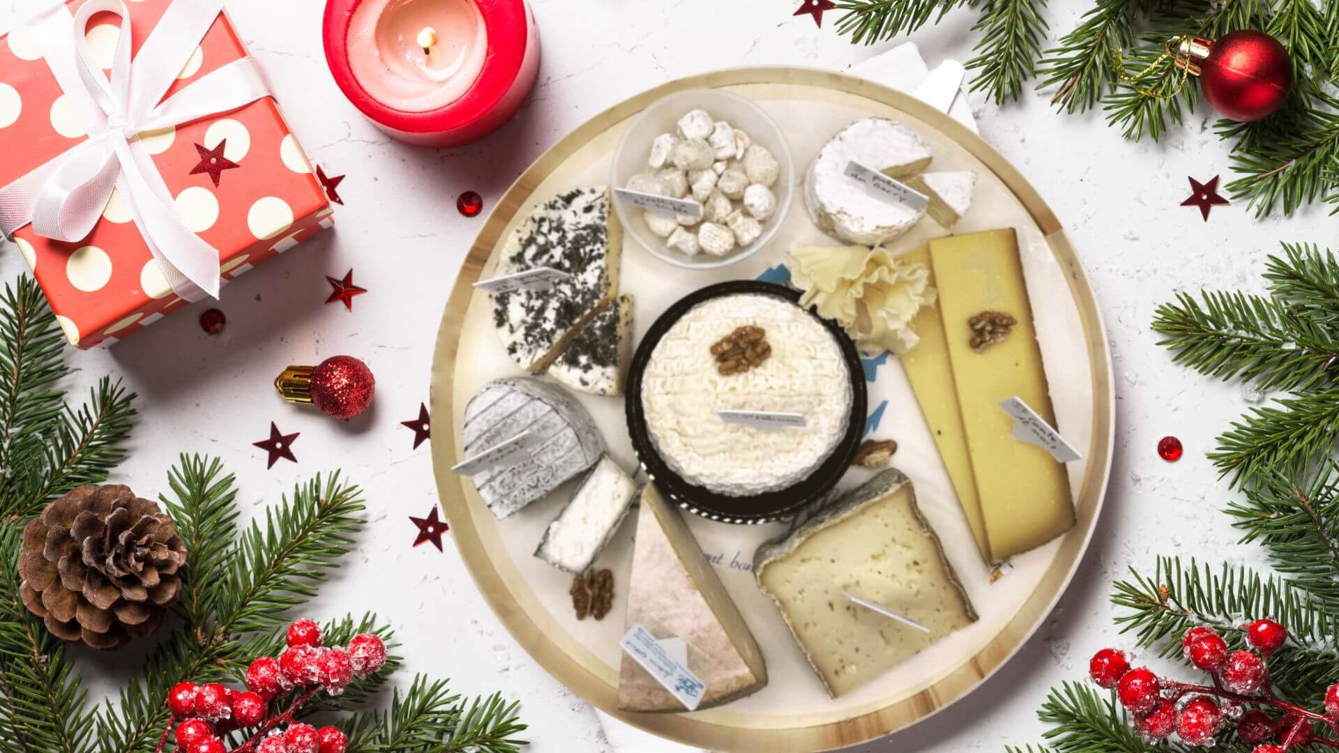 Réservez vos plateaux de fromage et cadeaux pour les fêtes !