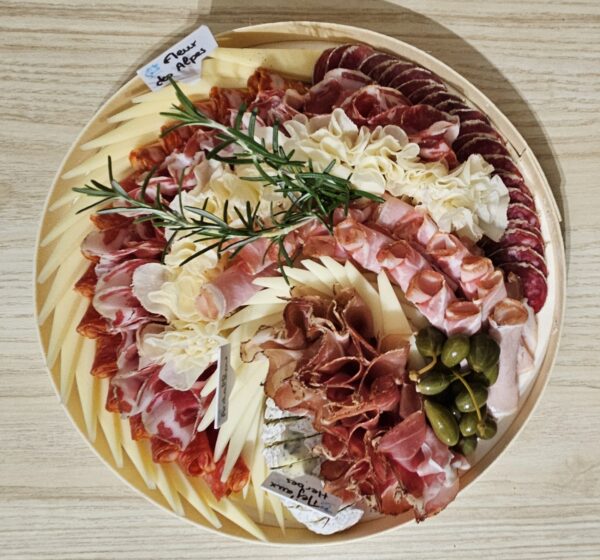 Formule apéritif fromage et charcuterie