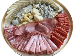 Plateau repas fromage charcuterie