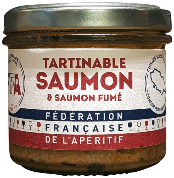 Tartinable saumon & saumon fumé